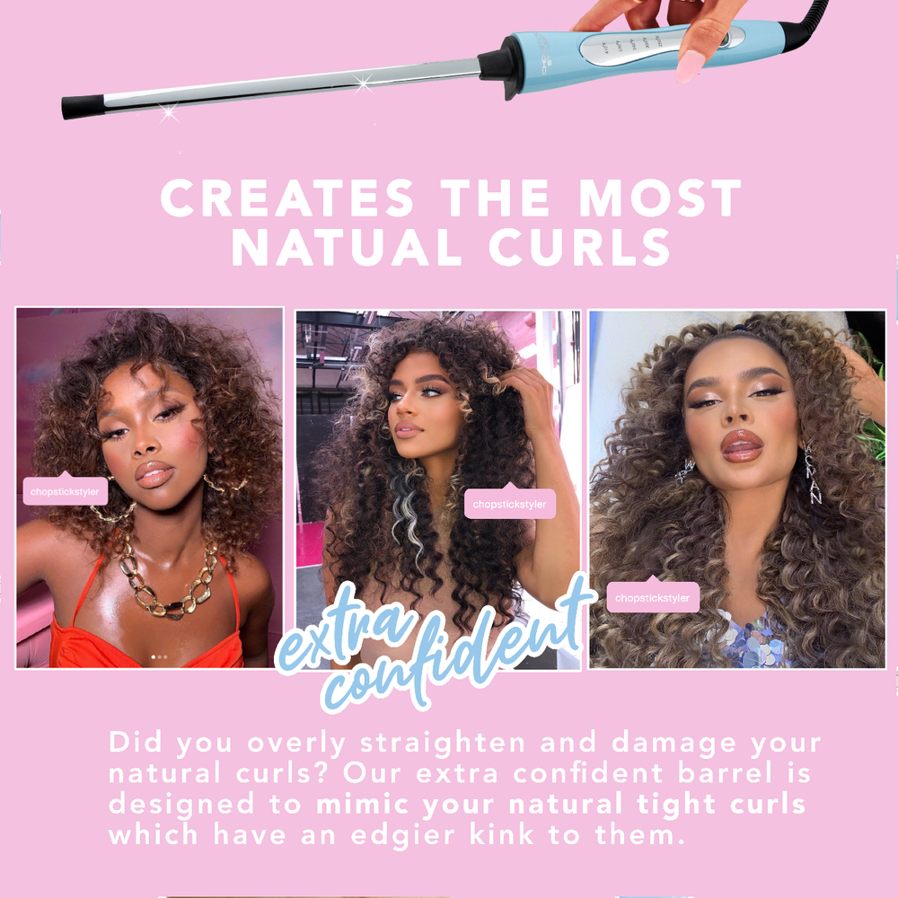 CHOPSTICK STYLER DESIGNED TO REVOLUTIONIZE CURL STAYING POWER
